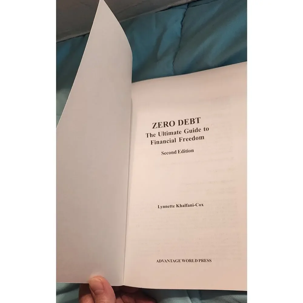 Zero Debt by Lynnette Khalfani‑Cox • 2009 Revised Edition • NWT
